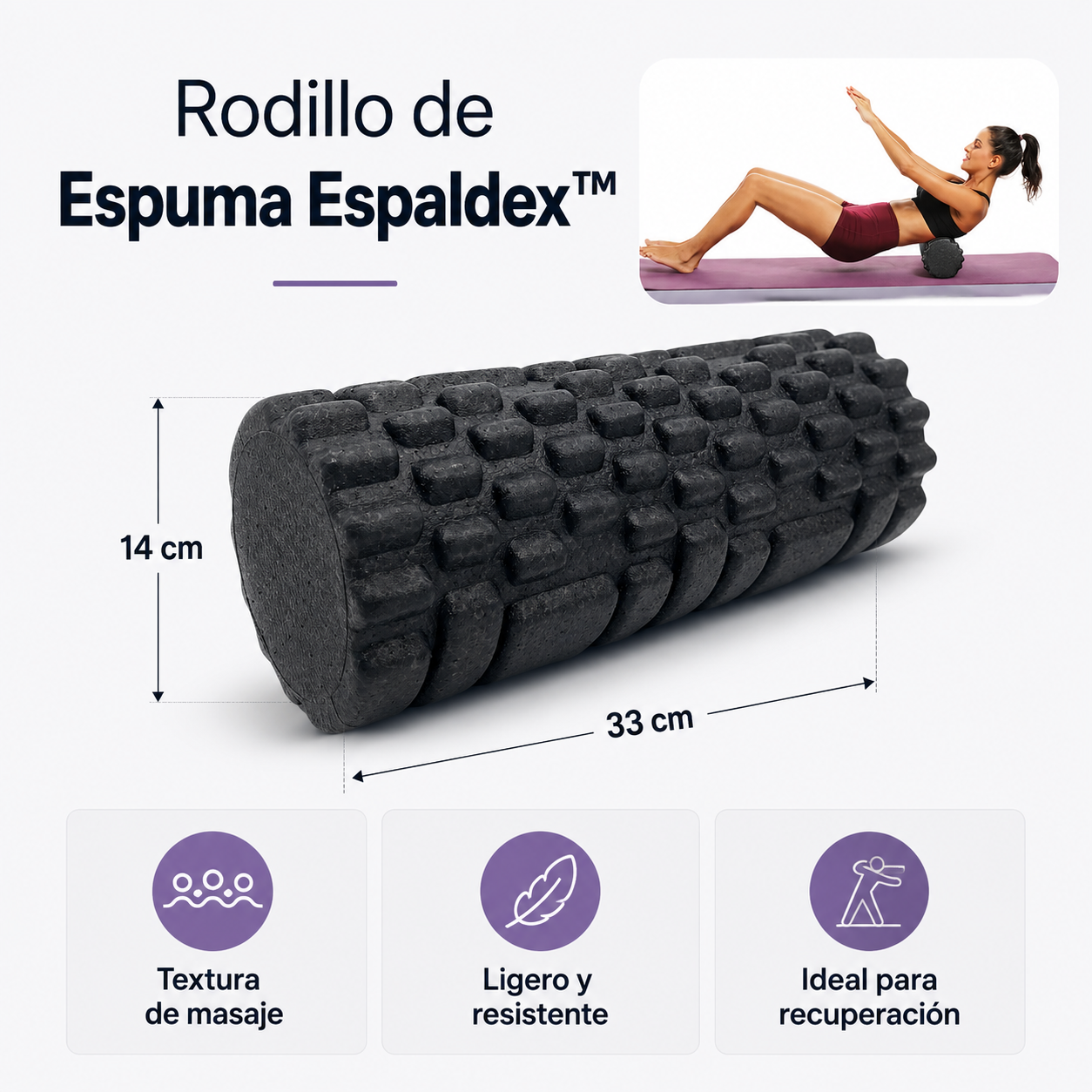 Rodillo de Espuma Espaldex™