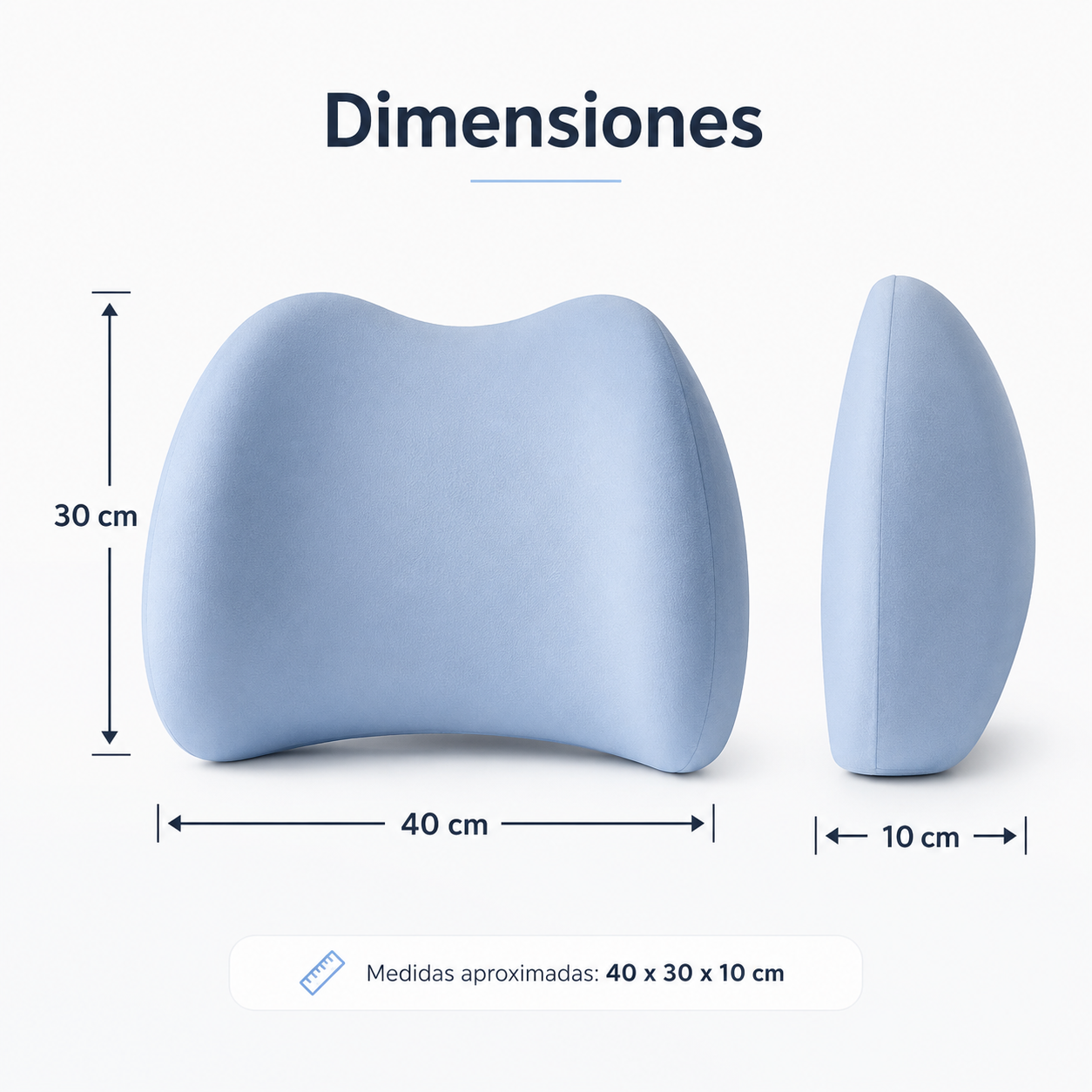 Cojín Lumbar Ergonómico Espaldex™