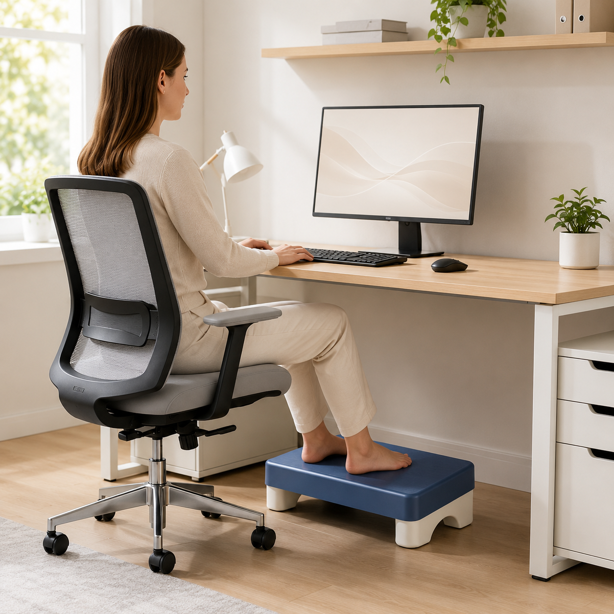 Reposapiés Ergonómico Espaldex™